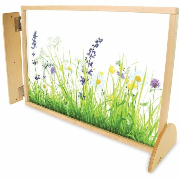 Whitney Brothers 36 in. Nature View Room Divider Panel Clear Acrylic WB0260 - main