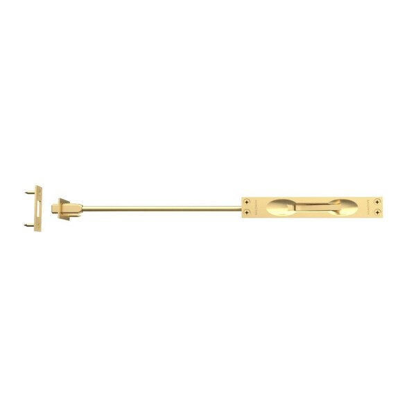 Baldwin Estate Lifetime Satin Brass Flush Bolts 0600.044.12 - main