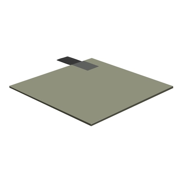 Falken Design Gray Transparent Acrylic Sheet 48in x 96in x 1/8in - Medium Tint, Sturdy, DIY Craft AC-Gray-Transparent-2064-1/8-4896 - main