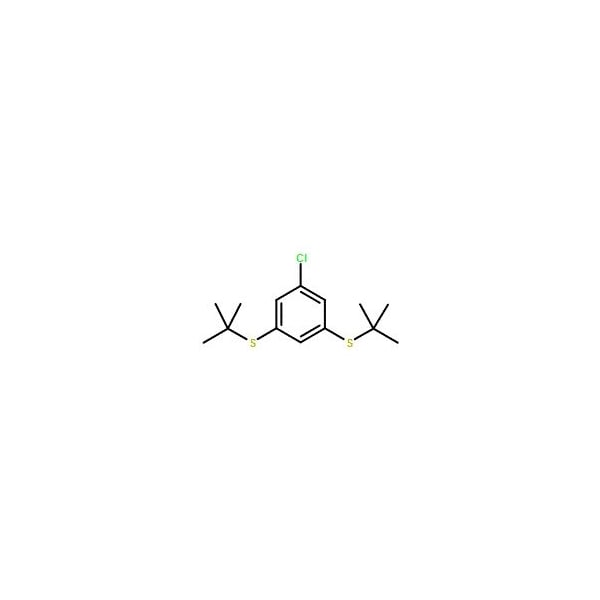 Ak Scientific 3, 5-Bis(tert-butylthio)-1-chlorobenzene (5g), CAS 260968-02-3 5922AL-5g - main