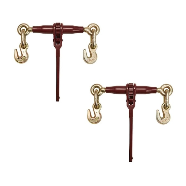 Mytee Products PRO Chain Binder Ratchet Style 3/8 in - 1/2 in, 12,000lbs WLL, 2PK CBRS38-PROx2 - main