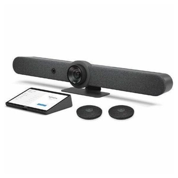 Logitech RALLY BAR NON RADIO + TAPCAT5E + 2 MICS - TAA 991-000536 - main