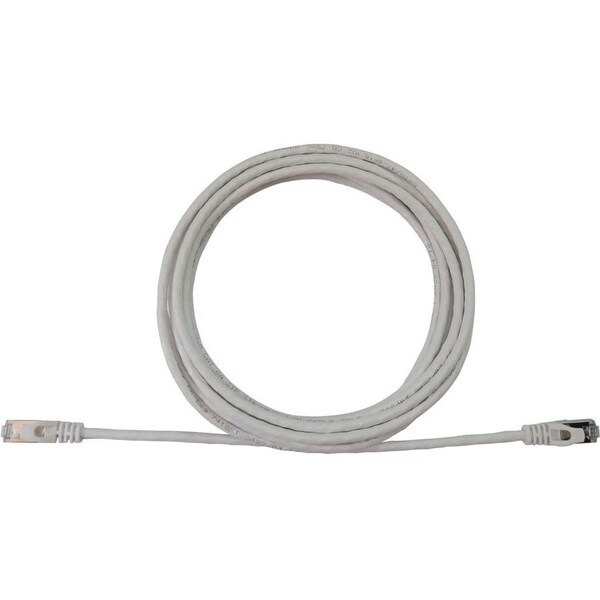 Eaton Tripp Lite Series Cat6a 10G Snagless Shielded Slim STP Ethernet Cable RJ45 M/M, PoE, White, 25 N262-S25-WH - main