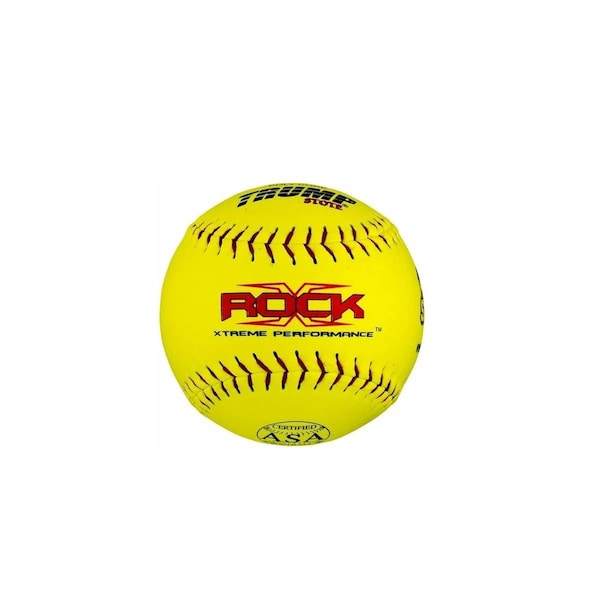 Hands On Trump X-ROCK-RP-ASA-Y Series 52-300 ASA 12 in. Composite Leather Softball HA3764434 - main