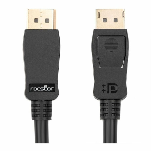 Rocstor DISPLAYPORT 1.4 CABLE - 12FT 3.7M Y10C284-B1 - main