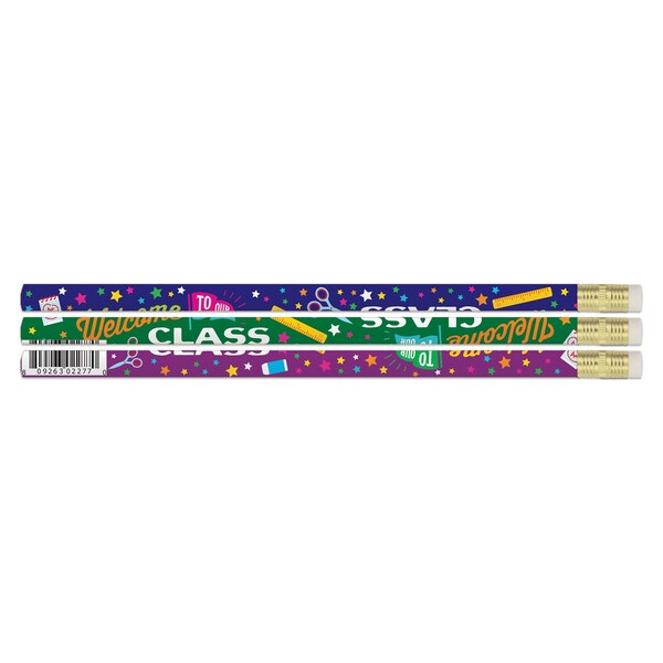 Musgrave Pencil Co Welcome To Our Class Motivational Pencils, 144PK MUS2277G - main