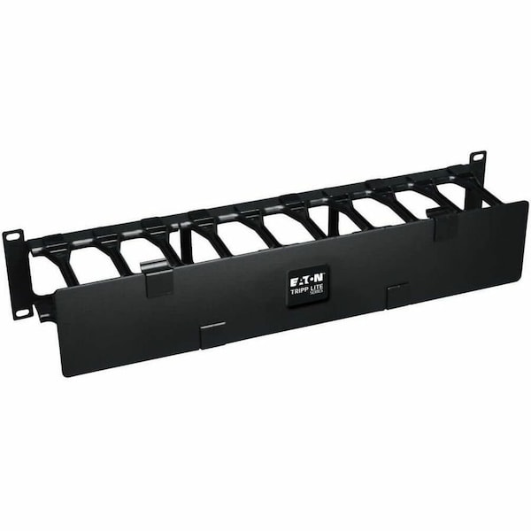 Tripp Lite Cable Manager, Finger Duct, Dual Cover, 2U SRCABLEDUCT2UHD - main