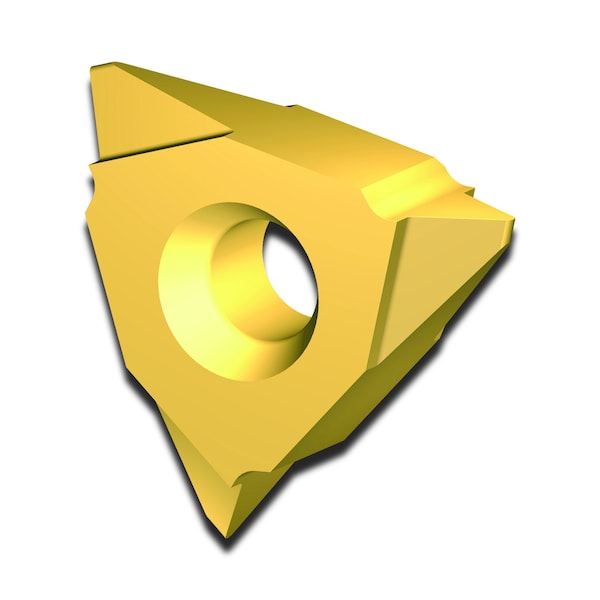 Vardex Thread Turning Laydown Slim Throat Inserts IC 3/8 in EX LH 2 mm ISO VKX Grade 024-00154 - main