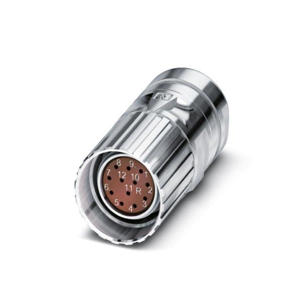 Phoenix Contact CA-12F1N8A8504 Cable connector straight 1619610 - main