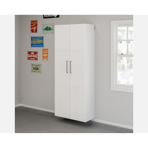 Sauder GarageCore 83in Shal Cab & Door Ste Gw A2 446423 - main