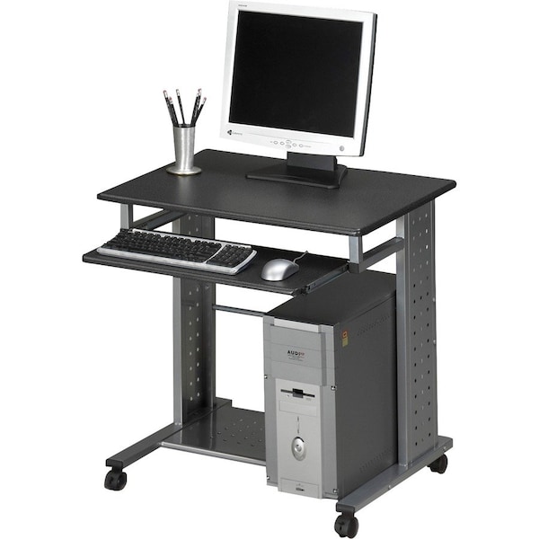 Mayline Empire Computer Workstation, Gray Base 945ANT - main