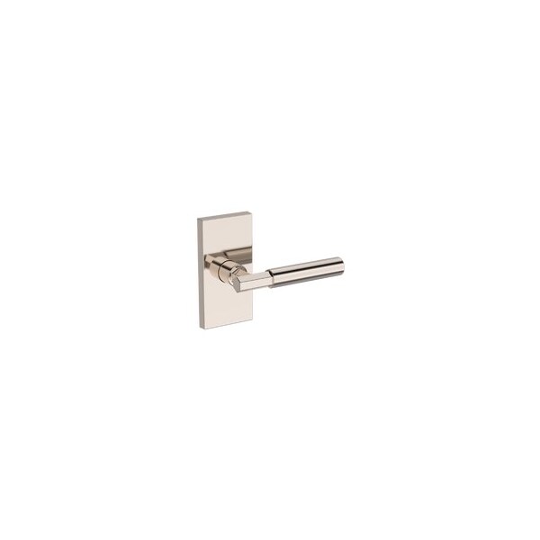 Baldwin Residential Door Levers Full Dummy Right Hand Lifetime Bright Nickel FDRIDCFR055 - main