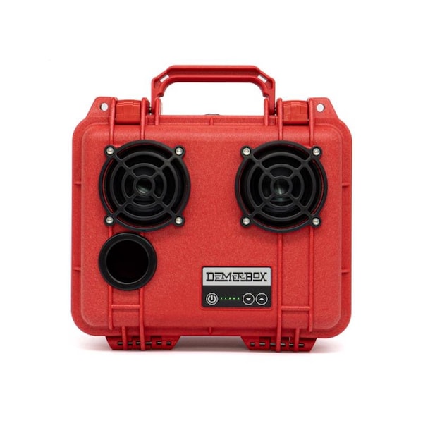 Demerbox DB2 Wireless Bluetooth Weather Resistant Portable Speaker DB2-1300-RED - main