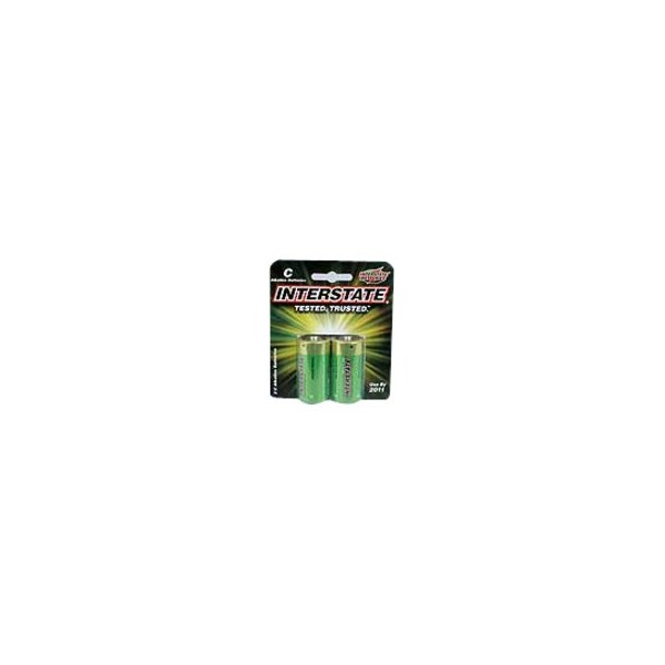 Interstate Batteries Interstate DRY0015 1.5V Alk C Interstate 2 Pack DRY0015 - main