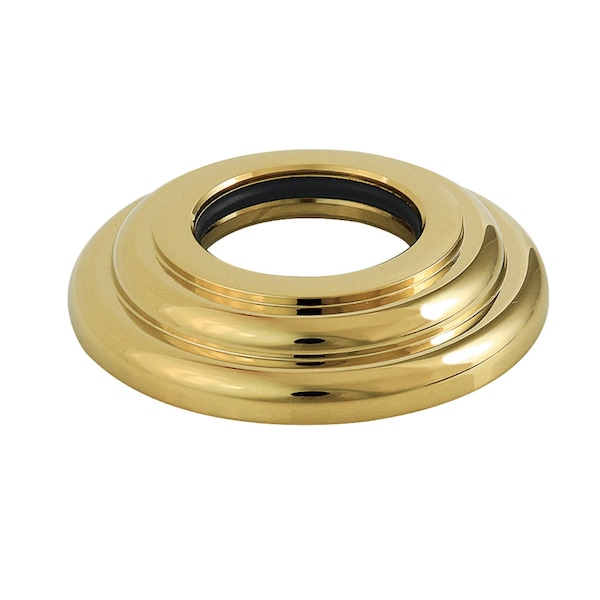 Kingston Brass Round Shower Arm Flange, Polished Brass K158F2 - main