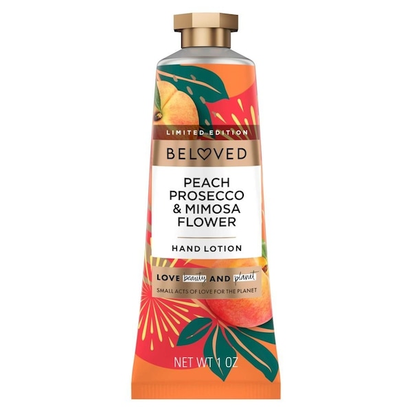 Love Beauty & Planet Beloved Peach Prosecco & Mimosa Flower Hand Lotion, 1 Ounce, 24PK 69750679 - main