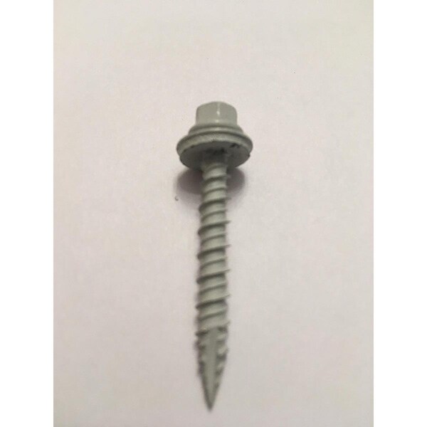 Hillman LB 10 x 1.5 in.Metal to Wood Self-Drilling Roofing Screws, White 250523 - main
