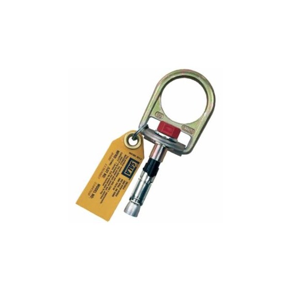Dbi-Sala Concrete D-Ring Anchors, 3 in, Swivel DRing, for 11/16 in, 18 mm, 3/4 in Concrete Hole 098-2104560 - main