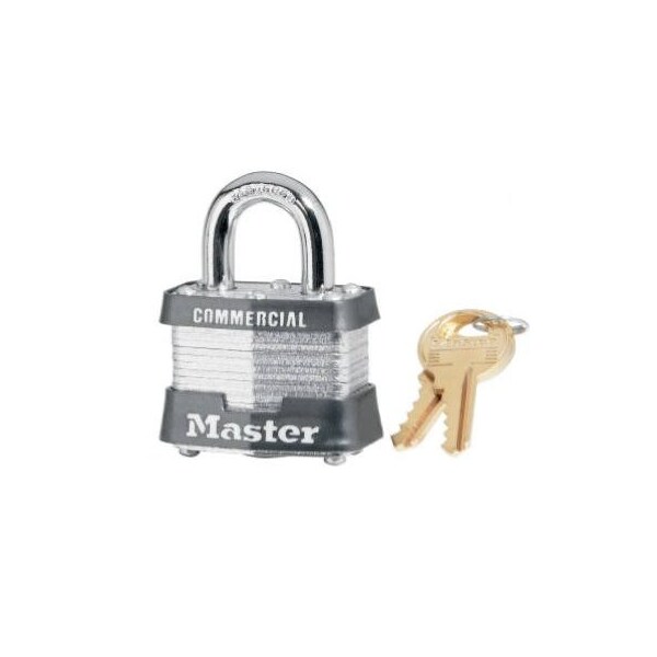 Master Lock 1-9/16Laminated Padlock 3KA-3769 - main