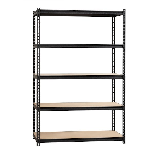 Lorell 2,300 lb Capacity Riveted Steel Shelving Recycled 59698 - main