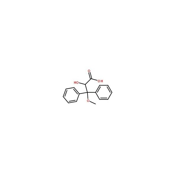 Ak Scientific 2-Hydroxy-3-methoxy-3, 3-diphenylpropionic acid (5g), CAS 178306-51-9 Y0380-5g - main