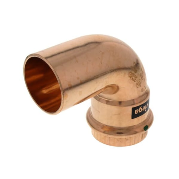 Viega ProPress 90 street elbow P 1.5 FTG CTS 1.5 copper 77067 - main