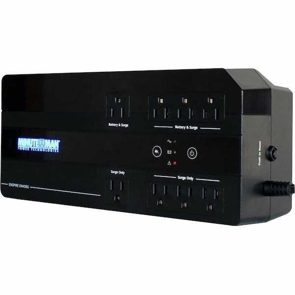 Minuteman Ups UPS450VA USB 4-BAT/4-SURGE OUTLETS EN450G - main