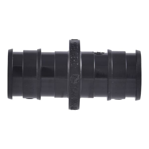 Sharkbite Expansion Coupling, 1/2 in, Barb, Polymer, Black, 80, 100, 160 psi Pressure UA008A5 - main