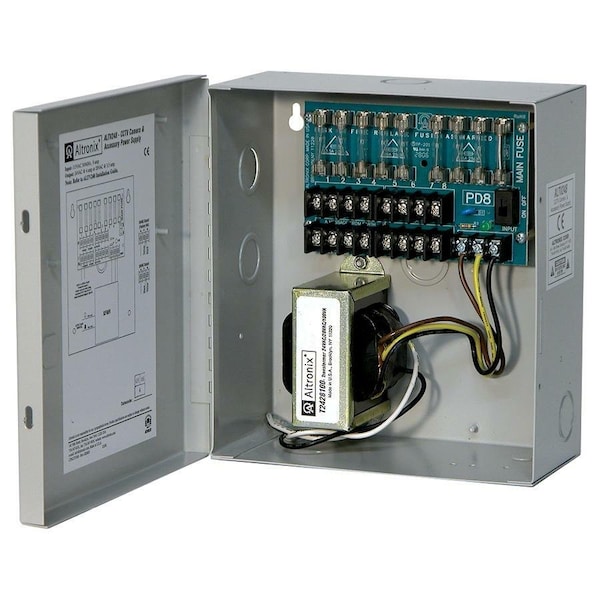 Altronix Power Supply 8 Fuse 24Vac at 4A ALTV248 - main