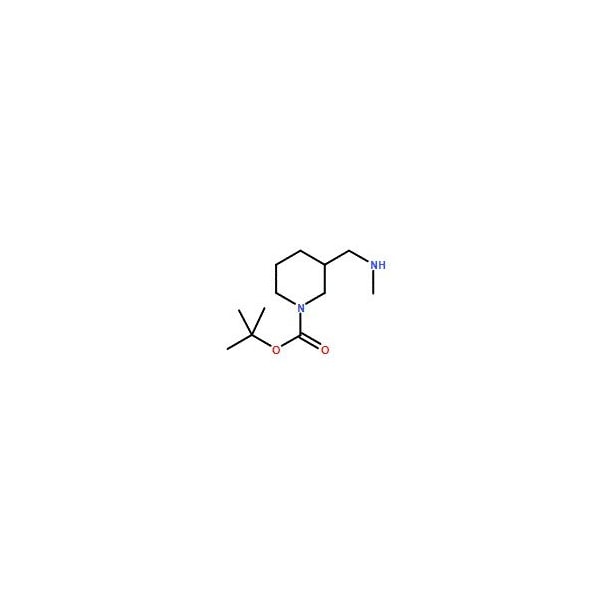 Ak Scientific tert-Butyl 3-((methylamino)methyl)piperidine-1-carboxylate (1g), CAS 1017356-25-0 Y6803-1g - main