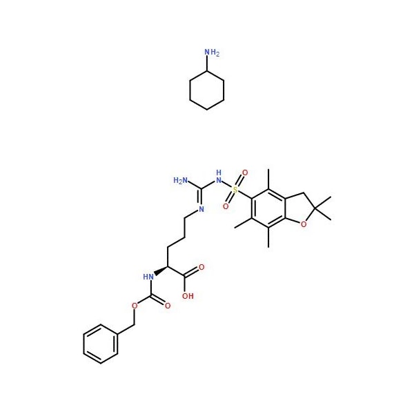 Ak Scientific Z-Arg(Pbf)-OH CHA (5g), CAS 200190-89-2 0292AB-5g - main