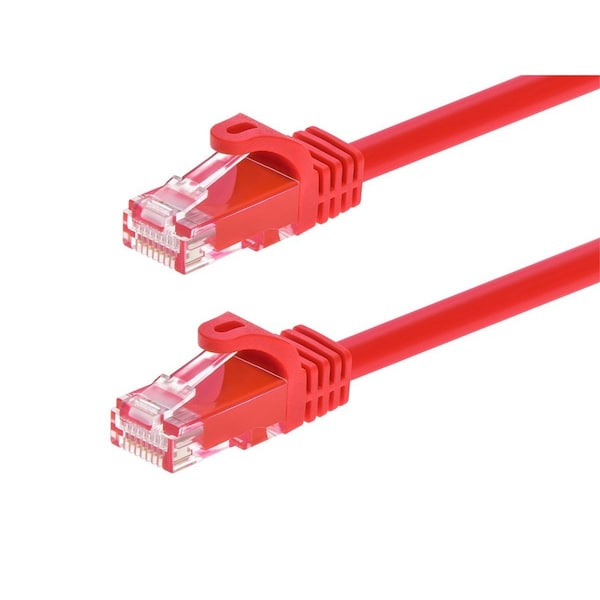 Monoprice Ethernet Cable, Cat 6, Red, 5 ft. 9831 - main