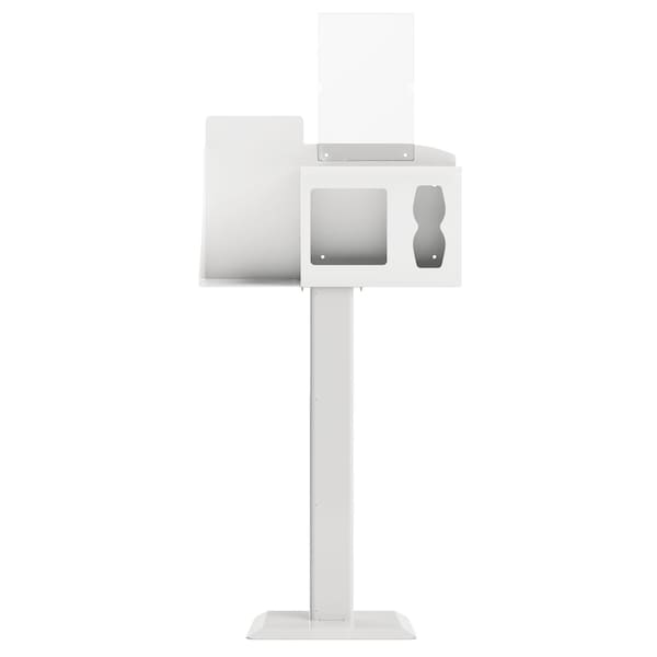 Origin Dispensing Solutions Hygiene Station Stand Kit-White HS20K04WH - main