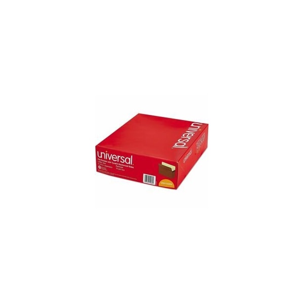 Universal Expandable File 8-1/2 x 11" Redrope, 5-1/4" Expansion, 10PK UNV15262 - main