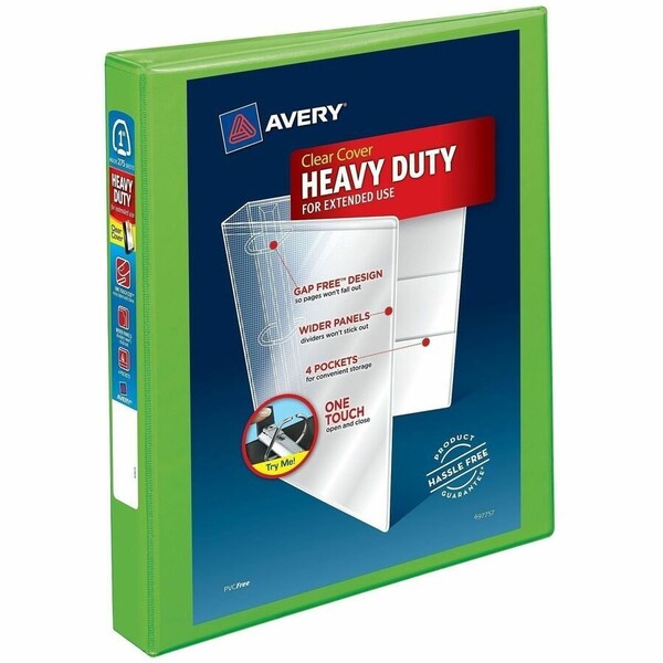 Avery Heavy-Duty View 3 Ring Binder, 1 in 79770 - main