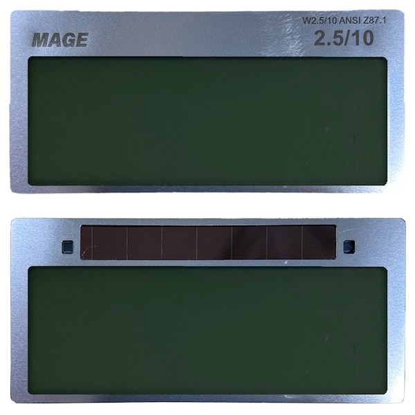 Armour Guard Mage 2 X 4-1/4 Stainless Steel ADF Shade 10. AGMAGE2X4H10 - main