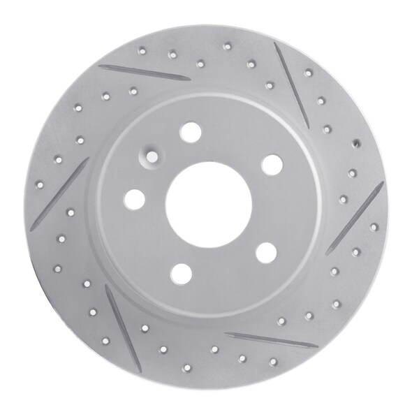 Dynamic Friction Co DFC Geoperformance Rotor - Drilled and Slotted 830-47052R - main