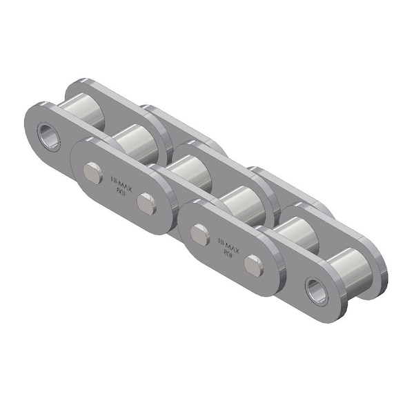 Senqcia Hi-Max Riv Standard Flat Side Bar, 50 ft OAL, 1P, 5/8 Dia x 5/8 W 80FHMR50 - main