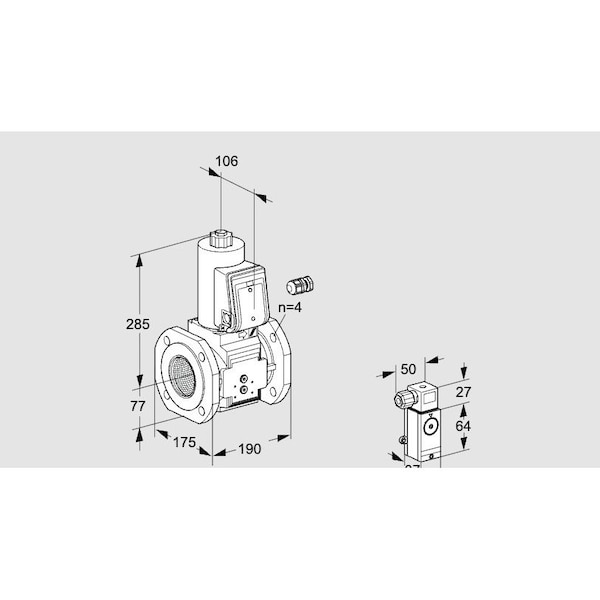Honeywell Kromschroder Solenoid Gas Safety Valve – 500 mbar, IP65, SIL 3 Certified KS88203417 - main