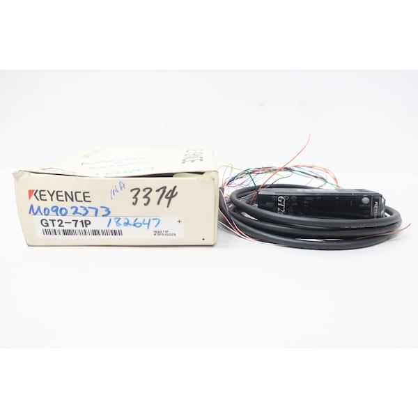 Keyence LASER SENSOR AMPLIFIER 10-30V-DC GT2-71P - main