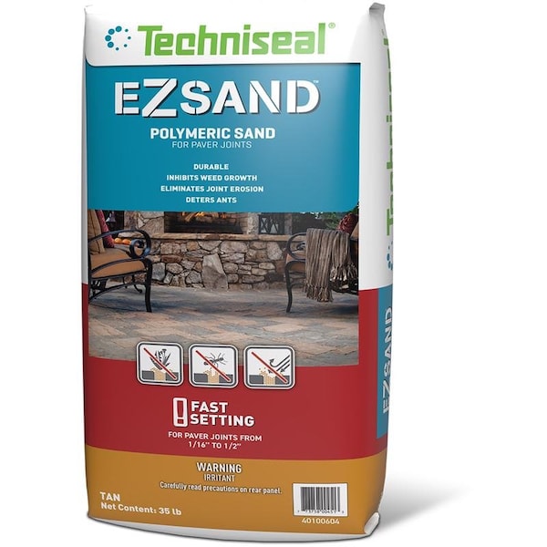 Techniseal EZ Sand Tan Polymeric Jointing Sand 35 lb 141000099 - main