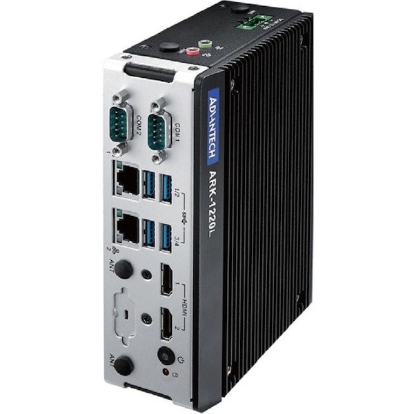 Advantech Intel Atom E3940 F1 QC 1.6GHz 2*HDMI+2*GbE+4*USB ARK-1220L-S6A2 - main