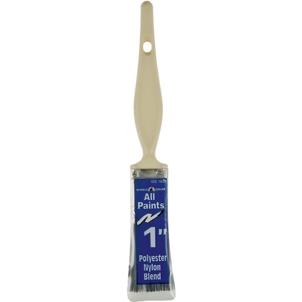 Linzer Paint Brush, 1 in W, 2-1/8 in L Bristle, Varnish Handle 1820-1 - main