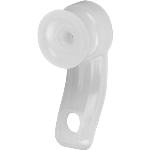 Kenney Mfg Traverse Rod Carrier, Plastic, White KN1865 - main