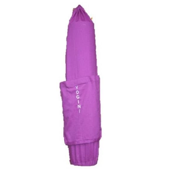 Omsutra OM102104-PurpleYogini Yoga Slogan Mat Bag - Purple Yogini OM102104_PurpleYogini - main