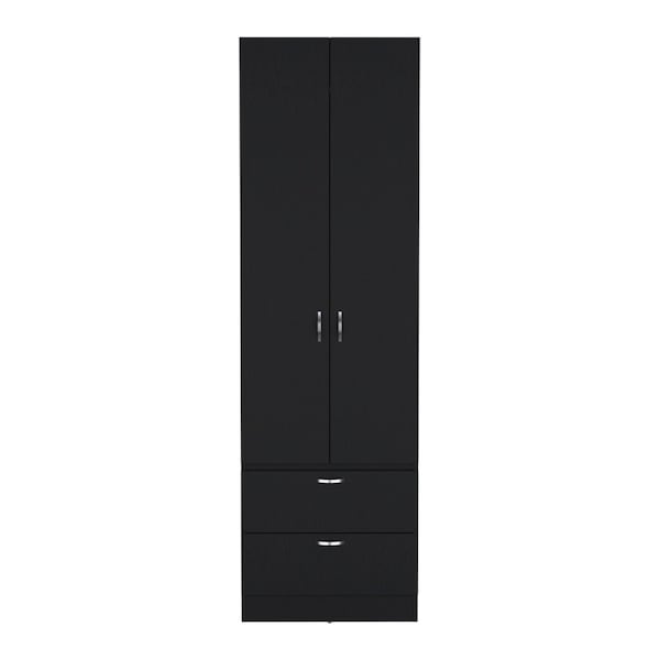 Homeroots 19in White Wood Corner Accent Chest 732032 - main