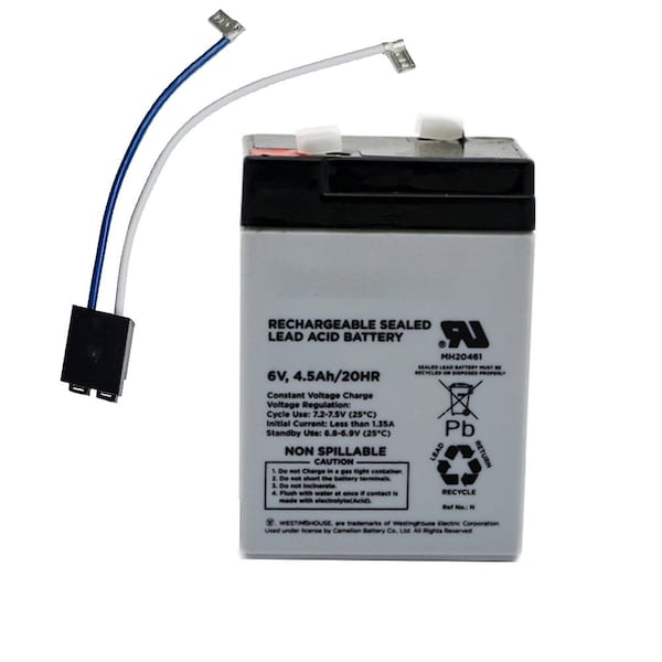 Ilc Replacement For BATTERIES AND LIGHT BULBS 008011457 WW-L7FD-7 - main