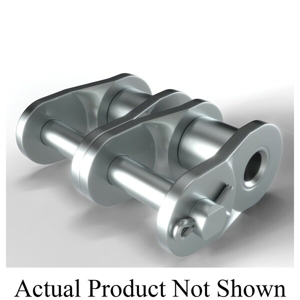 Hkk Chain Spring Clip Offset Link, #50-2 chain, 5/8 in Pitch, 0.2 in Dia Pin NR050CHL2 - main