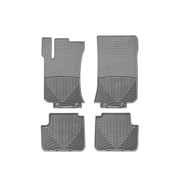 Weathertech Grey, Front and Rear All Weather Floor Mats MB V251 G - main