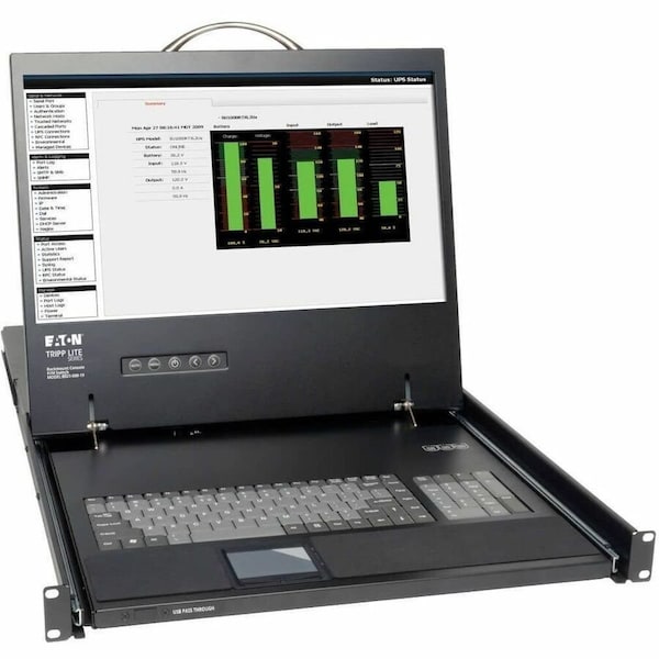 Eaton EATON Tripp Lite Series 1U Rack-Mount Console with 19 in. LCD, TAA B021-000-19 - main